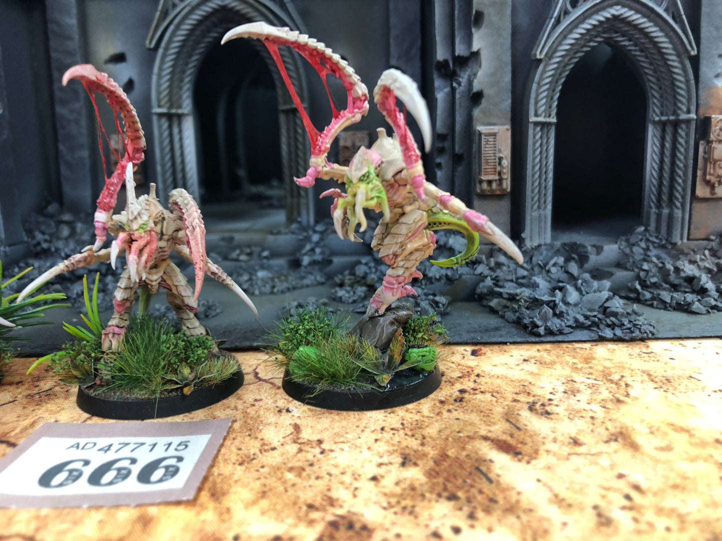 3x Von Ryan's Leapers #666 Very Well Painted Tyranids Warhammer 40k