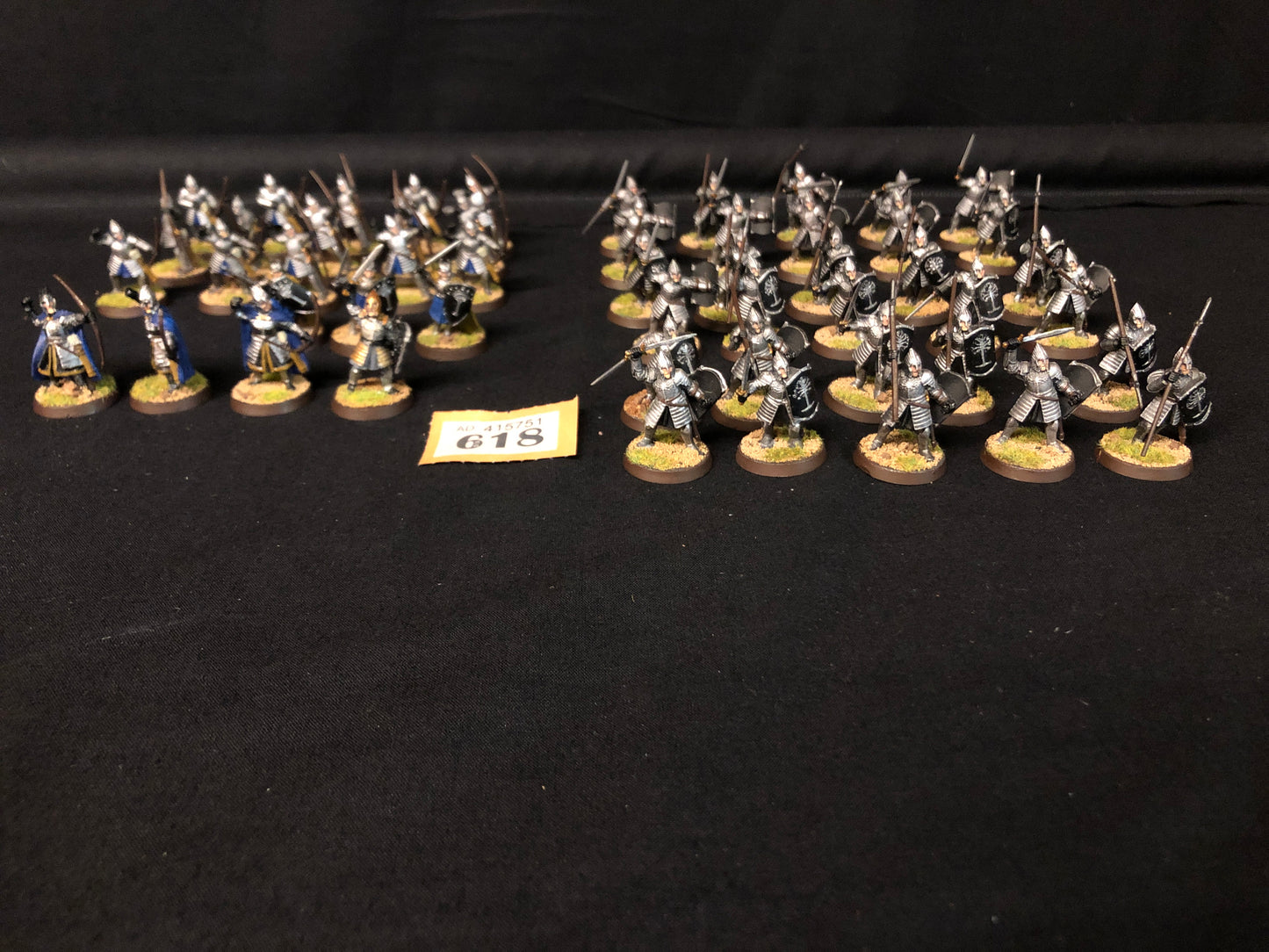 52x Warriors of Minas Tirith #618 Well Painted Good MESBG LOTR Warhammer 40k