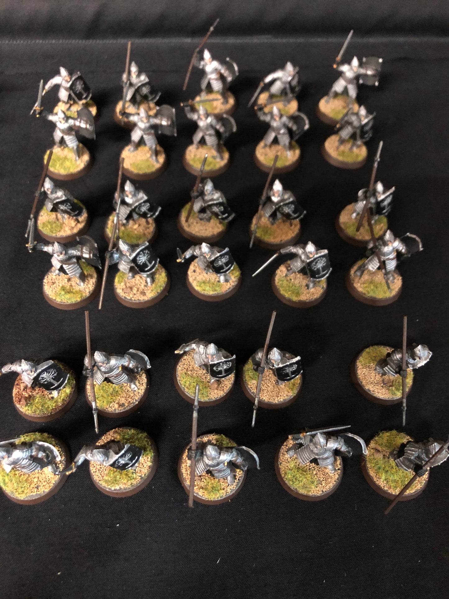 52x Warriors of Minas Tirith #618 Well Painted Good MESBG LOTR Warhammer 40k