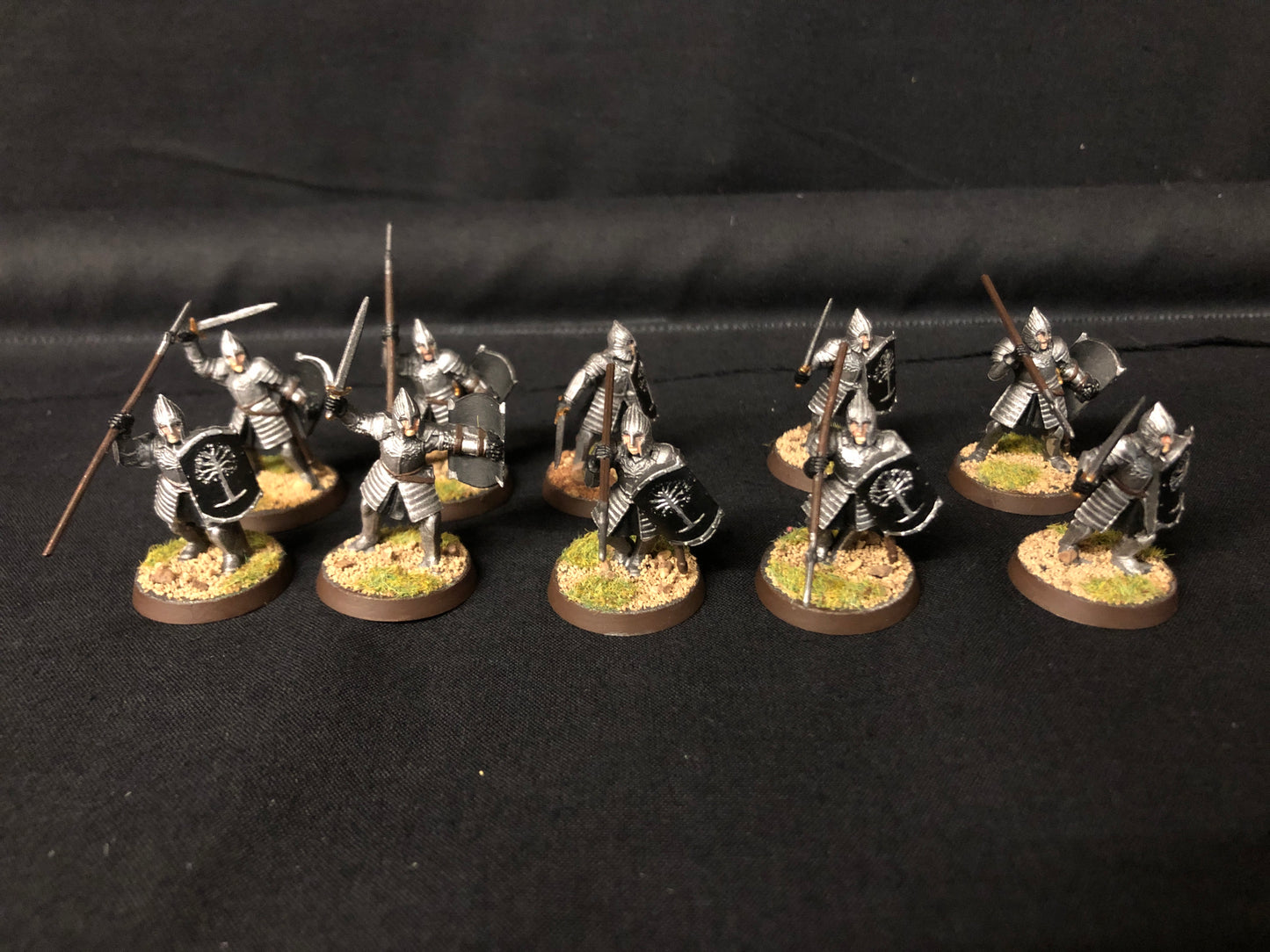 52x Warriors of Minas Tirith #618 Well Painted Good MESBG LOTR Warhammer 40k