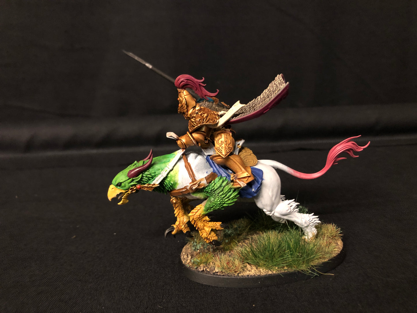 3x Vertus Praetors Kitbash #632 Custodes Stormcast Eternals AOS Warhammer 40k