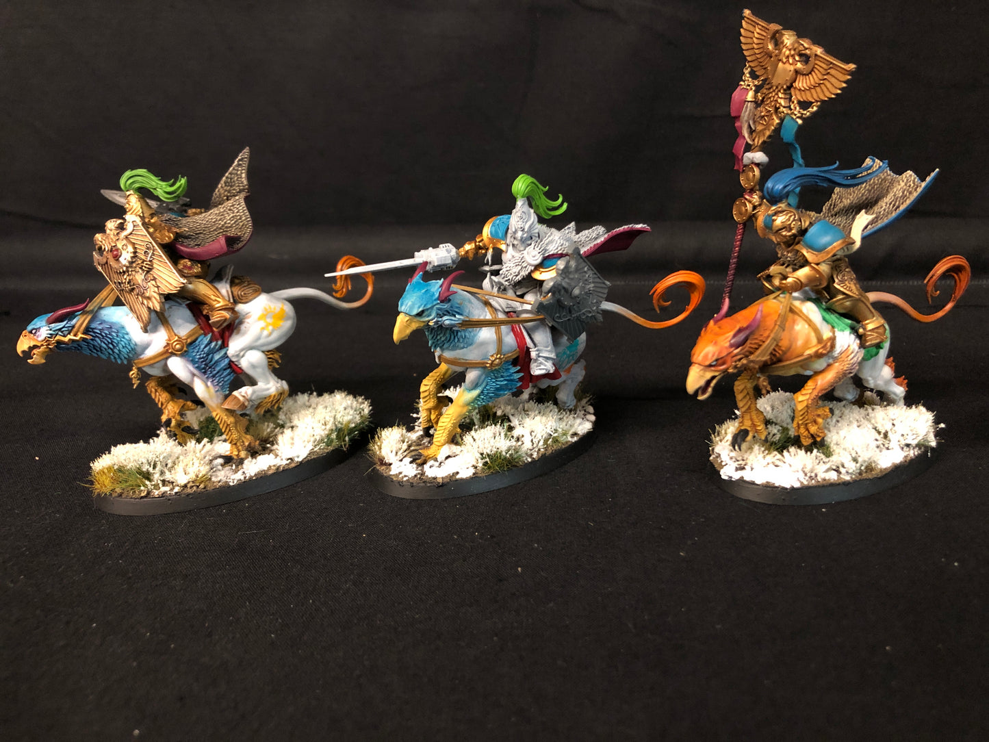 5x Wardens Kitbash #631 Custodes Stormcast Eternals AOS Warhammer 40k