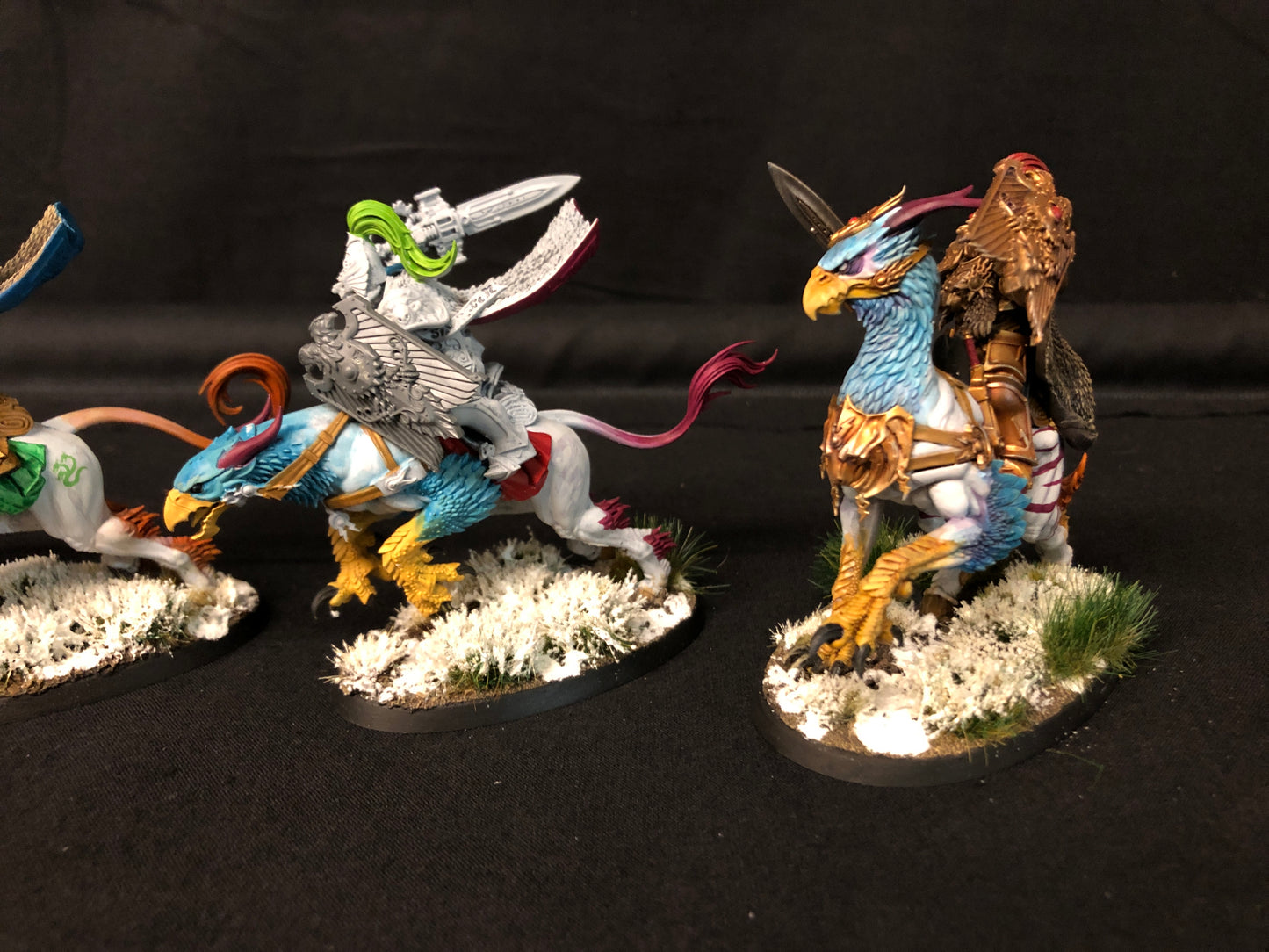 5x Wardens Kitbash #631 Custodes Stormcast Eternals AOS Warhammer 40k