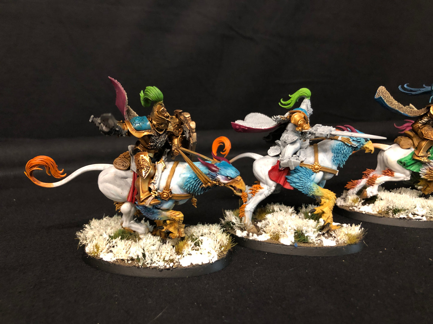 5x Wardens Kitbash #631 Custodes Stormcast Eternals AOS Warhammer 40k