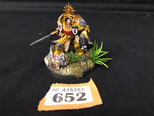 Primaris Captain in Terminator Armour #652 Very Well Painted Imperial Fists Space Marines Warhammer 40k