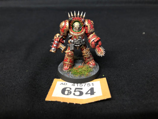 Azrahk the Annihilator #654 Very Well Painted Chaos Space Marines Warhammer 40k