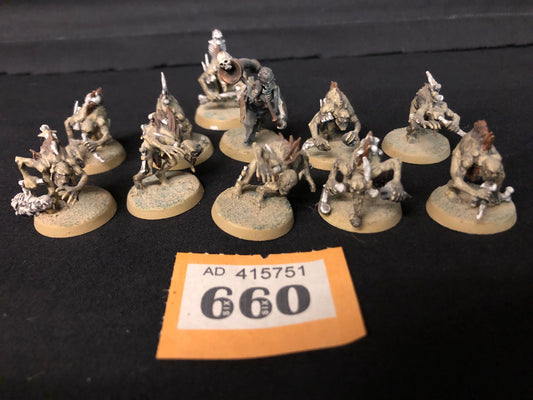 11x Crypt Ghouls #660 Flesh Eater Courts AOS Warhammer 40k