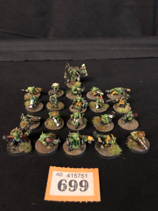 20x Gretchin Grots + Runtherd #699 Very Well Painted Orks Warhammer 40k