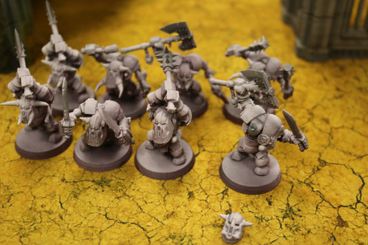 8x Ardboys Ironjawz Warhammer 40k AOS