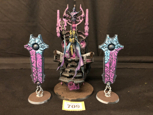 Szarekh, The Silent King #709 Very Well Painted Necrons Warhammer 40k