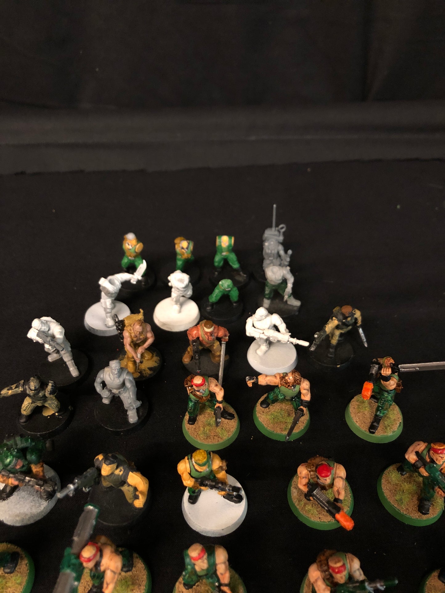 22x Catachan Jungle Fighters + Spares See Photos #715 Astra Militarum Warhammer 40k