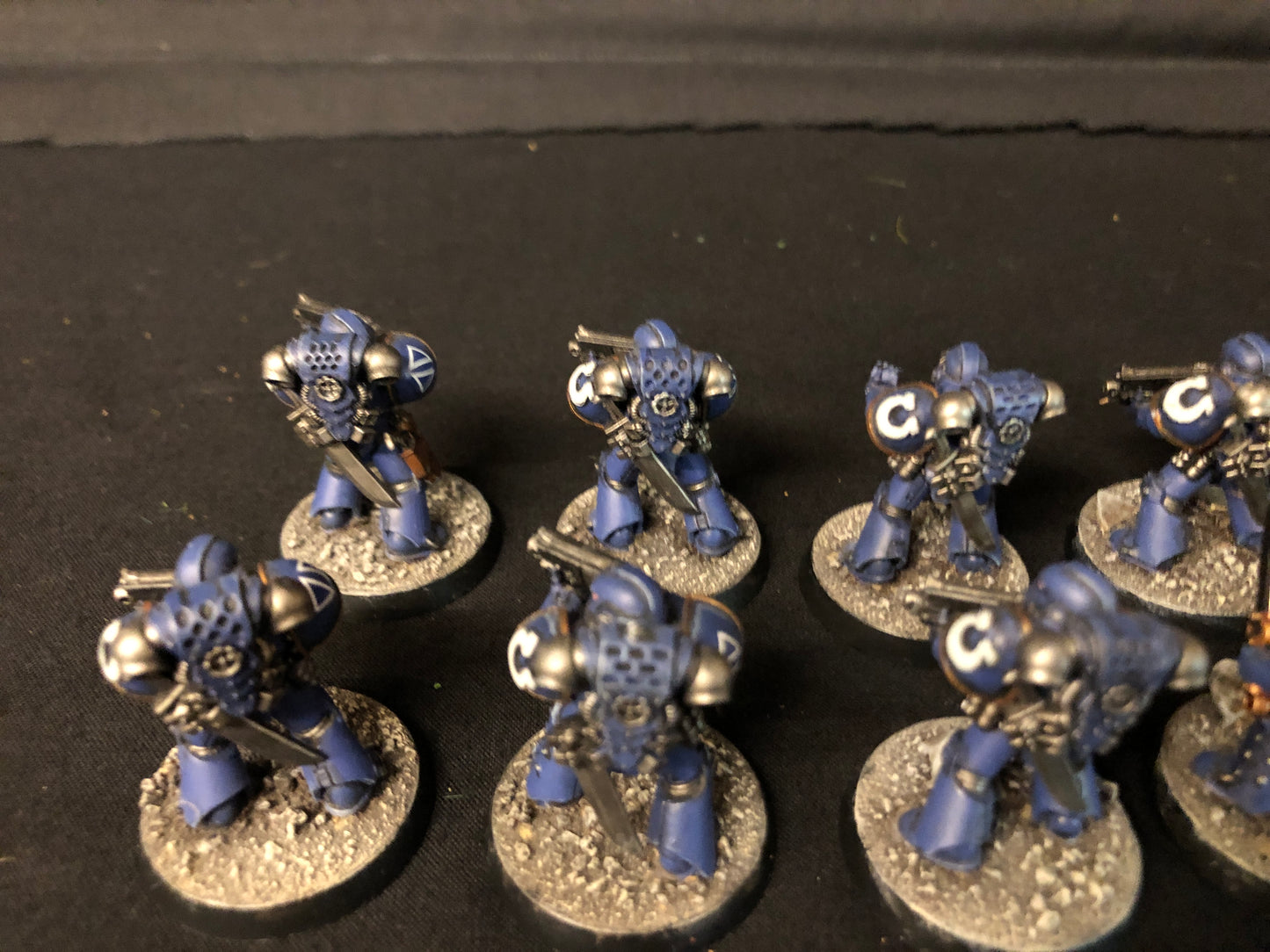 11x Tactical Marines #720 Very Well Painted Horus Heresy Space Marines Warhammer 40k