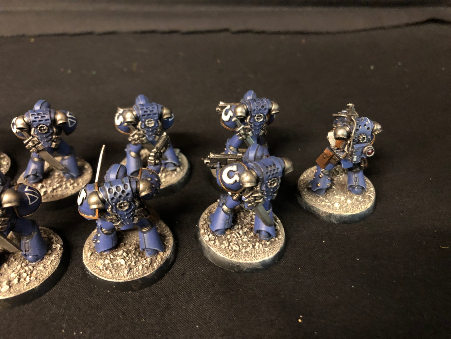 11x Tactical Marines #720 Very Well Painted Horus Heresy Space Marines Warhammer 40k