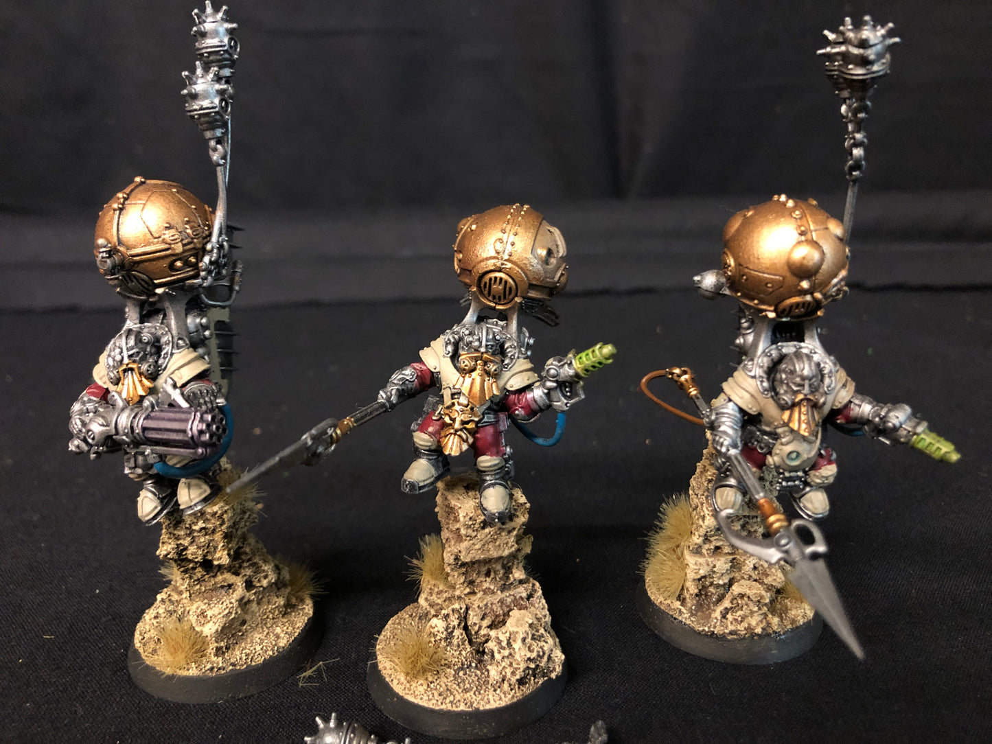 3x Skywardens #717 Well Painted Kharadron Overlords AOS Warhammer 40k