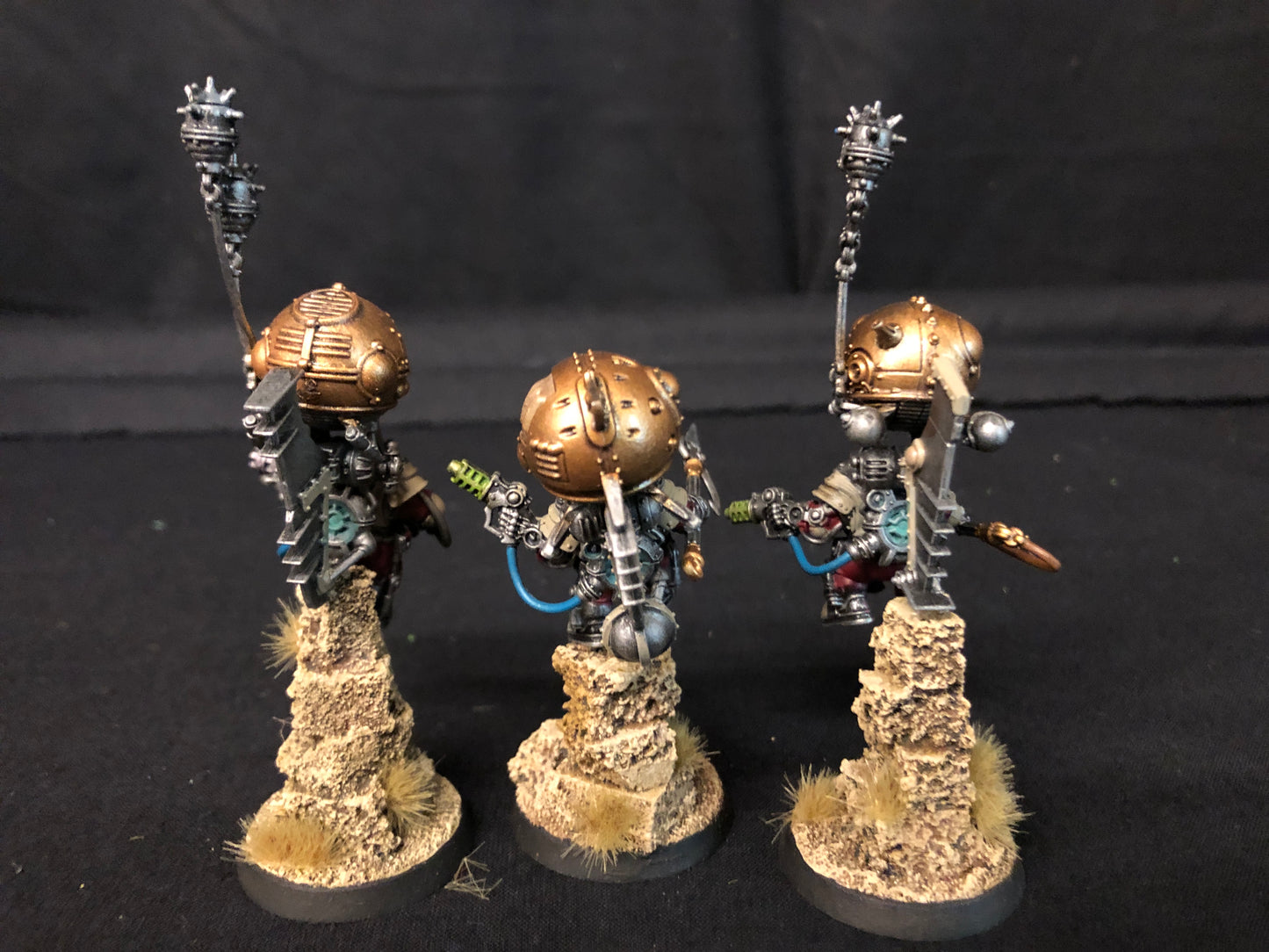 3x Skywardens #717 Well Painted Kharadron Overlords AOS Warhammer 40k