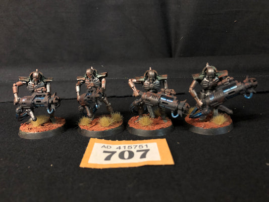 4x Immortals #707 Well Painted Necrons Warhammer 40k