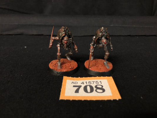 2x Cryptothralls #708 Well Painted Necrons Warhammer 40k