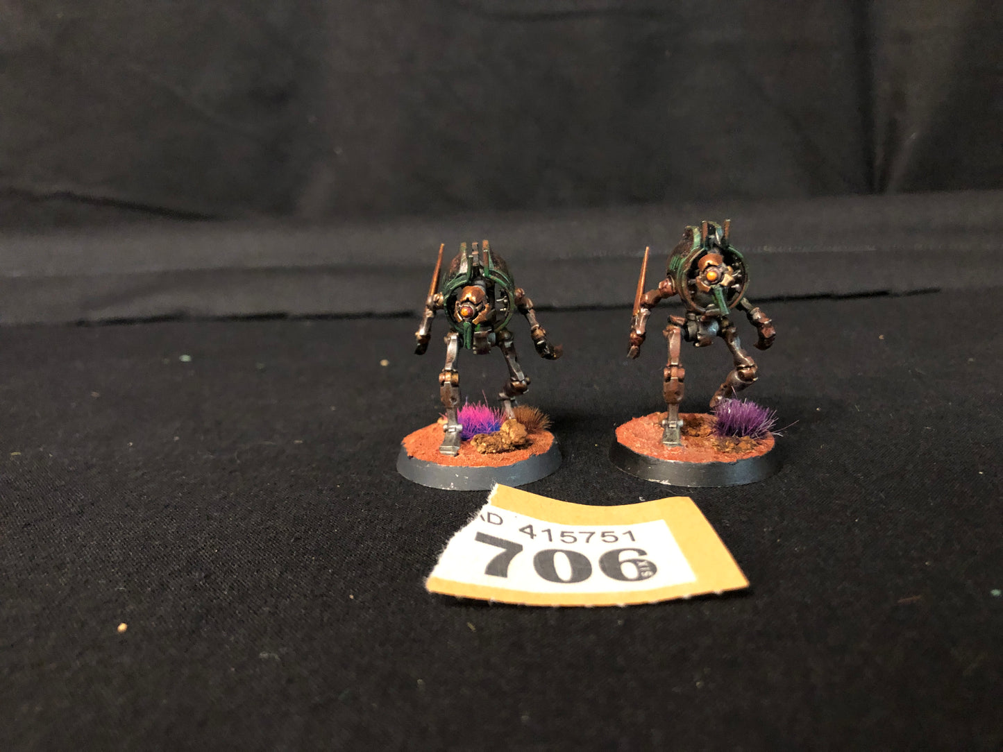 2x Cryptothralls #706 Well Painted Necrons Warhammer 40k