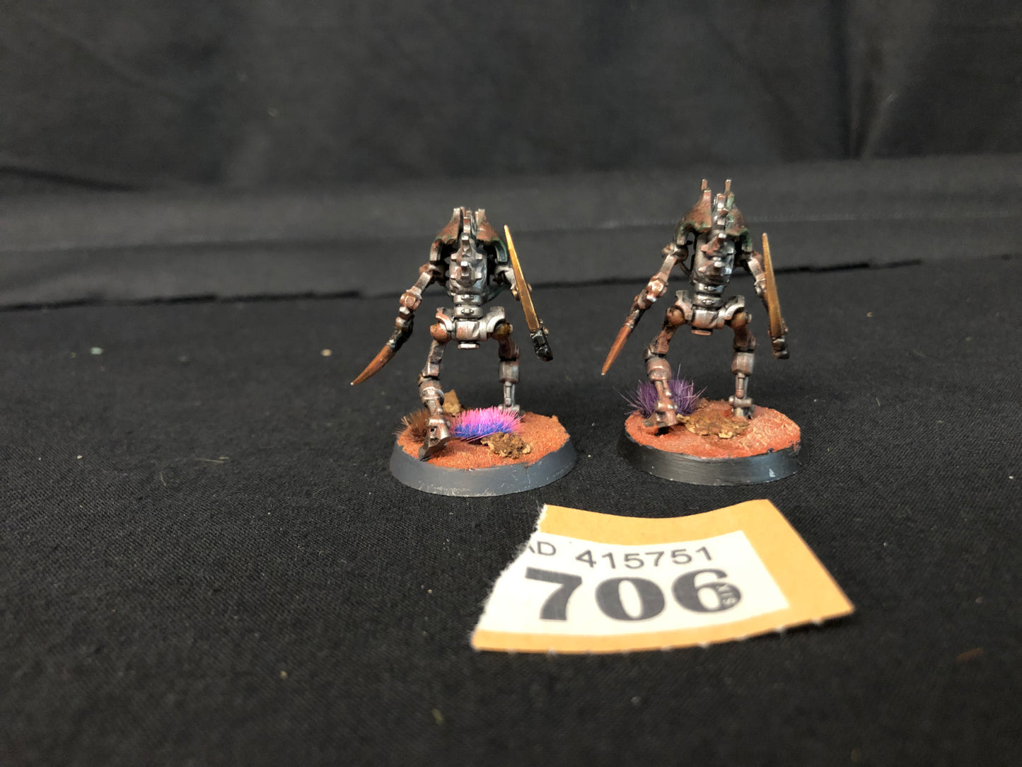 2x Cryptothralls #706 Well Painted Necrons Warhammer 40k