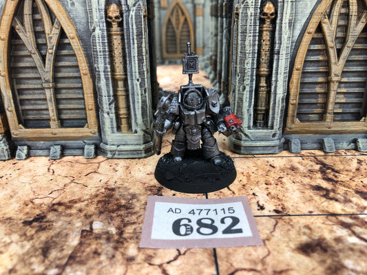 Kitbash Chaplain in Terminator Armour #682 Grey Knights Space Marines Warhammer 40k