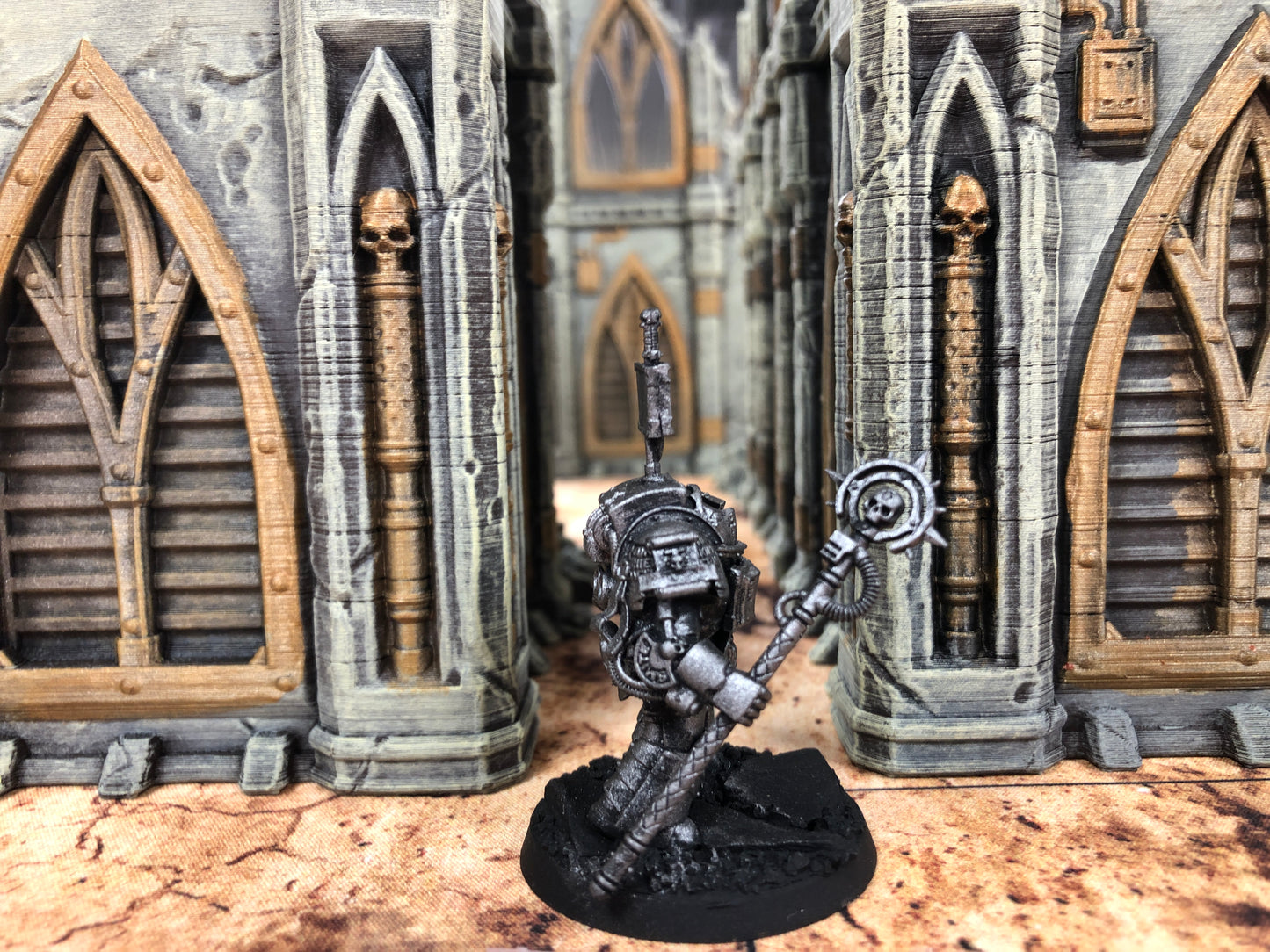 Kitbash Chaplain in Terminator Armour #682 Grey Knights Space Marines Warhammer 40k