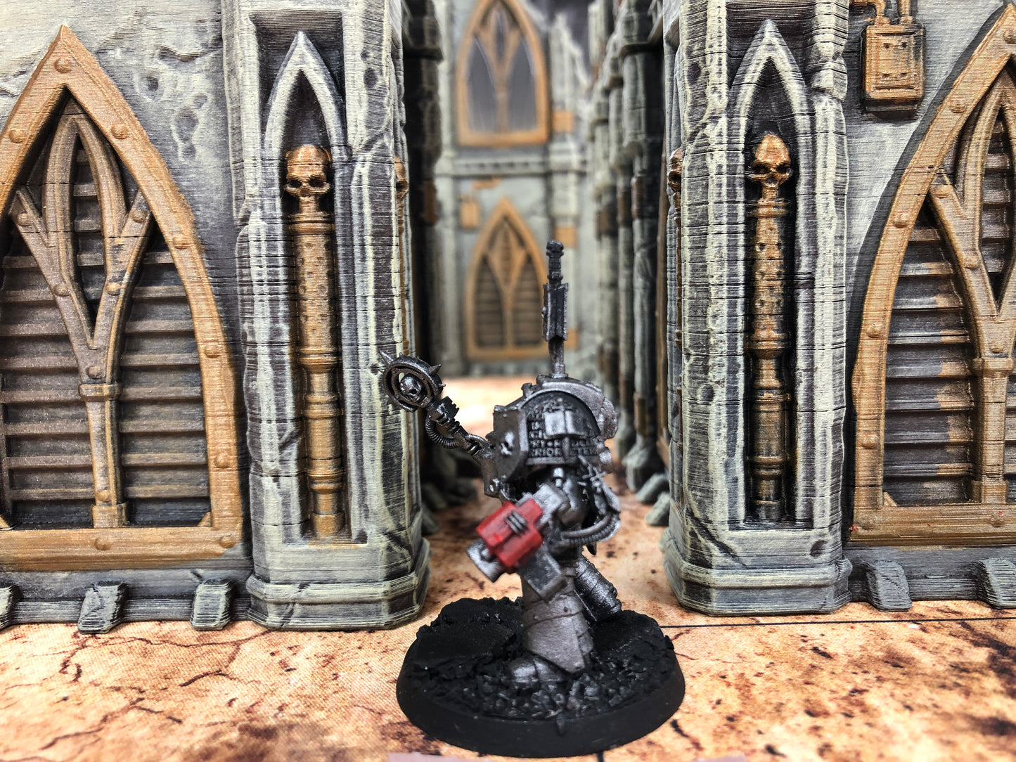 Kitbash Chaplain in Terminator Armour #682 Grey Knights Space Marines Warhammer 40k