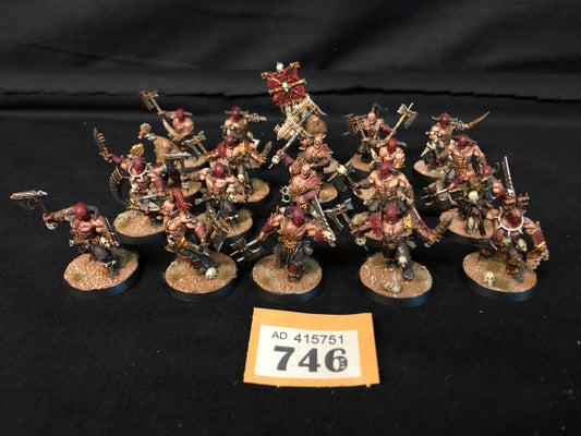 20x Bloodreavers #746 VERY Well Painted Blades of Khorne AOS Warhammer 40k