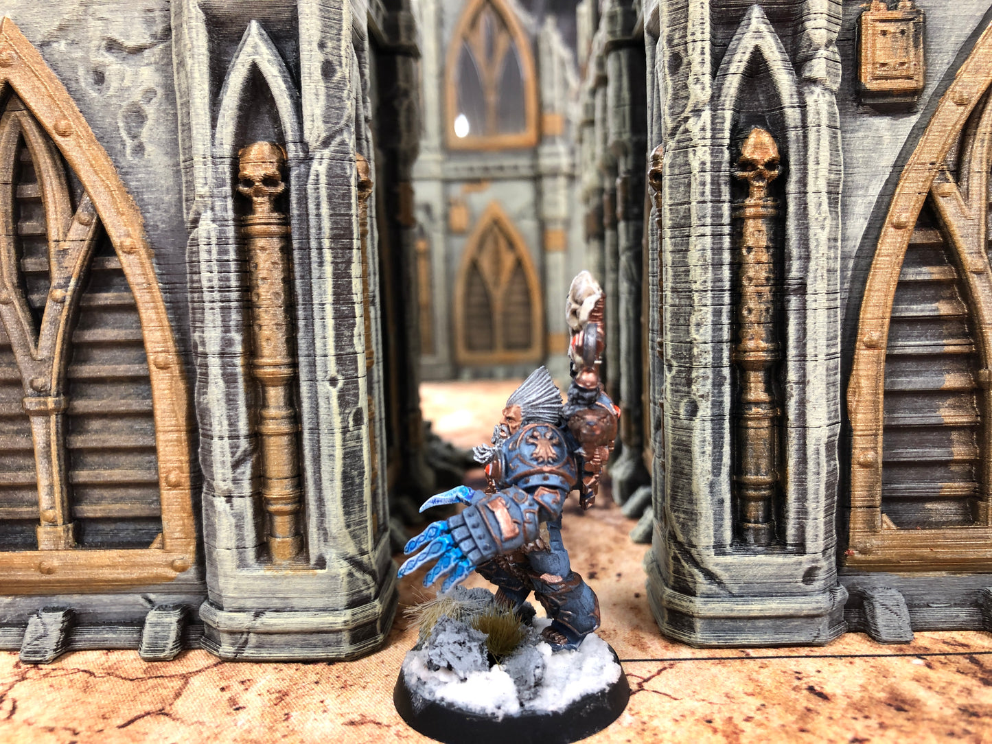 Geigor Fell-Hand #687  Very Well Painted Space Wolves Space Marines Warhammer 40k