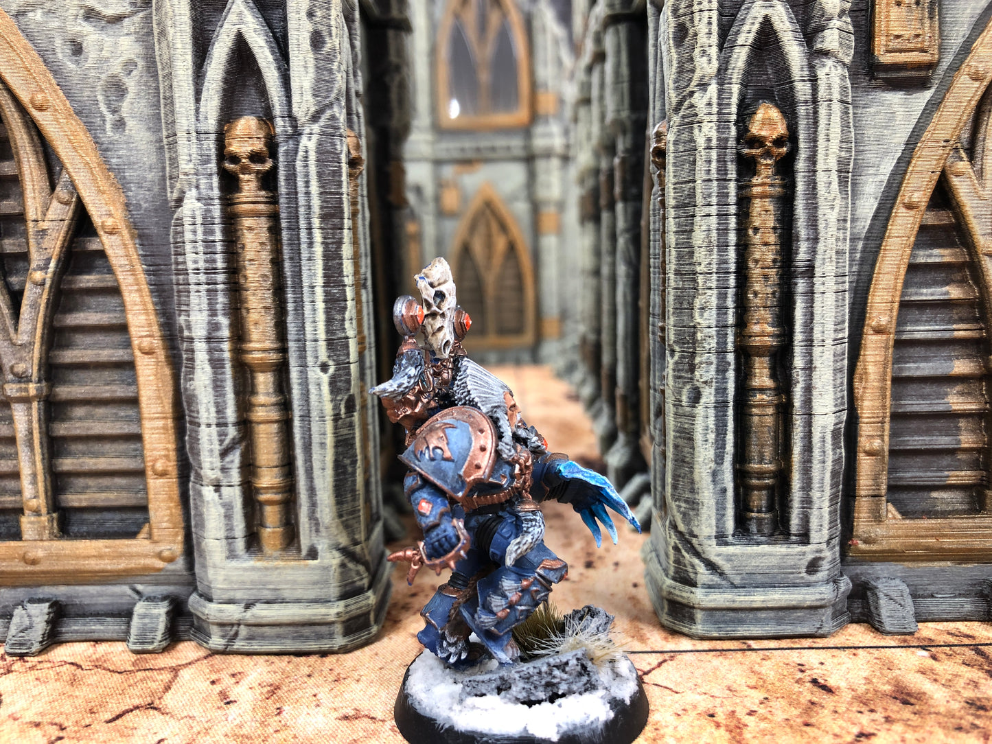 Geigor Fell-Hand #687  Very Well Painted Space Wolves Space Marines Warhammer 40k