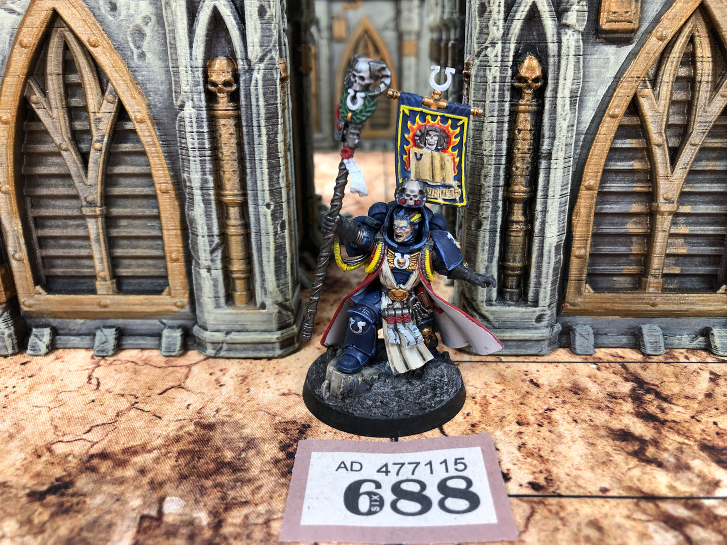 Chief Librarian Tigurius #688 Very Well Painted Space Marines Warhammer 40k