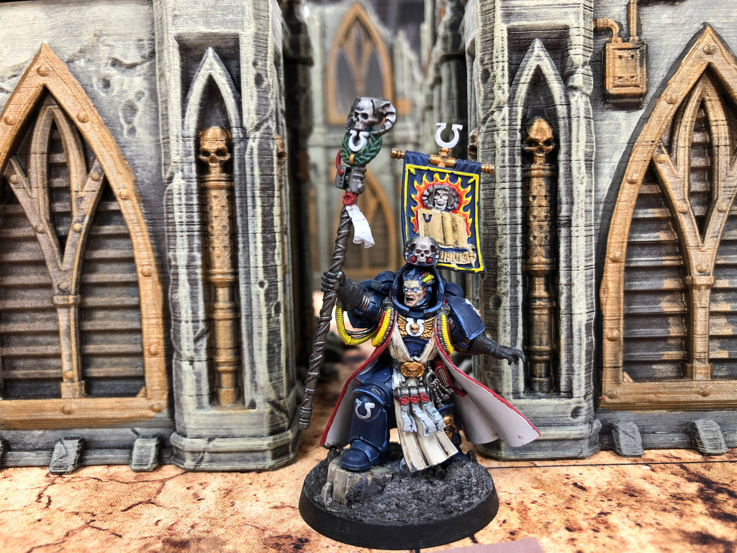 Chief Librarian Tigurius #688 Very Well Painted Space Marines Warhammer 40k