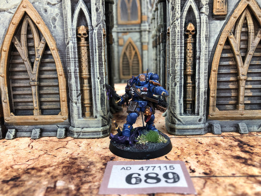 Primaris Lieutenant in Phobos Armour #689 Very Well Painted Space Marines Warhammer 40k