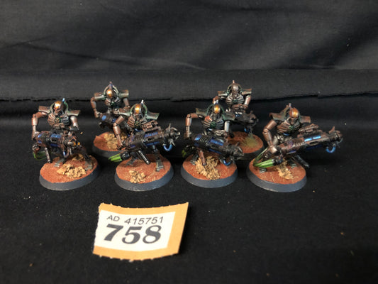6x Immortals #758 Well Painted Necrons Warhammer 40k
