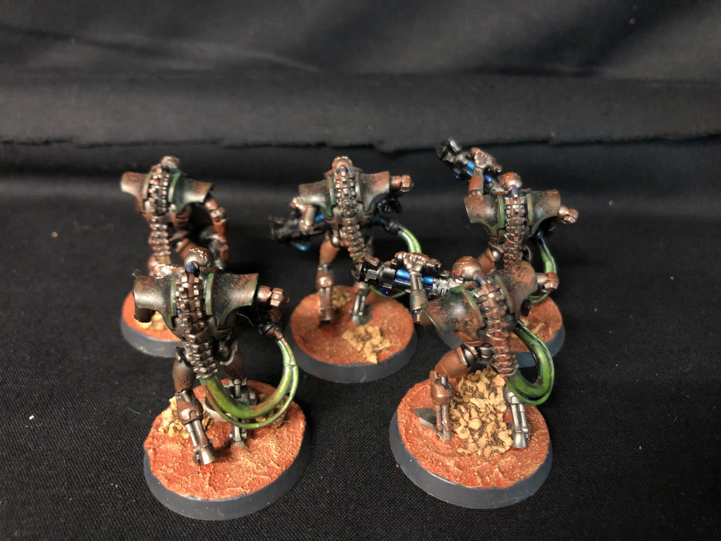5x Immortals #763 Well Painted Necrons Warhammer 40k