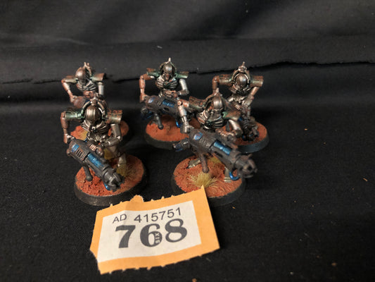 5x Immortals #768 Well Painted Necrons Warhammer 40k