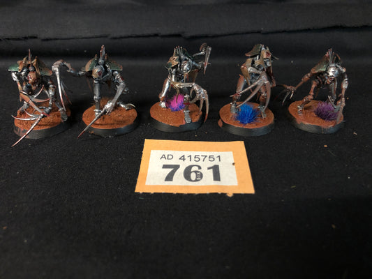 5x Flayed ones #761 Well Painted Necrons Warhammer 40k