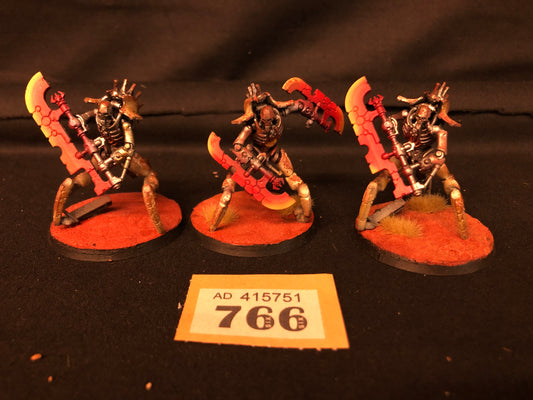 3x Skorepkh Destroyers #766 Well Painted Necrons Warhammer 40k