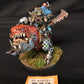 Beastboss on Squiggosaur #752 VERY Well Painted Orks Warhammer 40k
