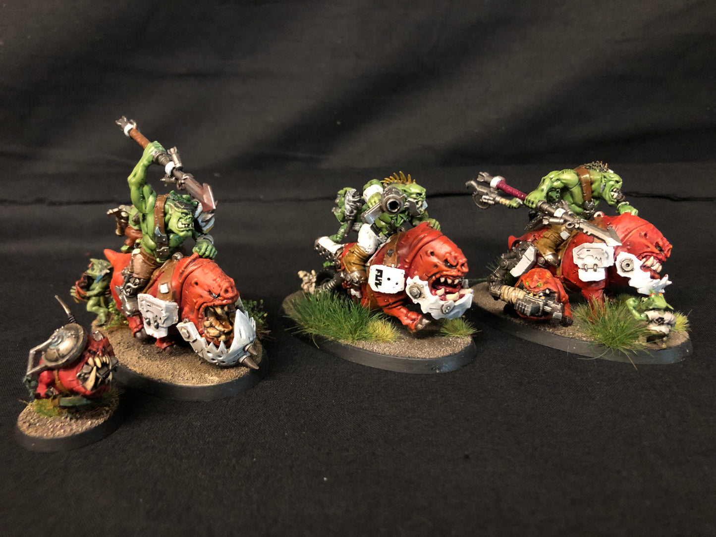 4x Squighog Boyz #751 Well Painted Orks Warhammer 40k
