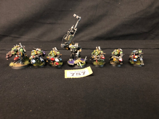 7x Tank Bustas #787 VERY Well Painted Orks Warhammer 40k