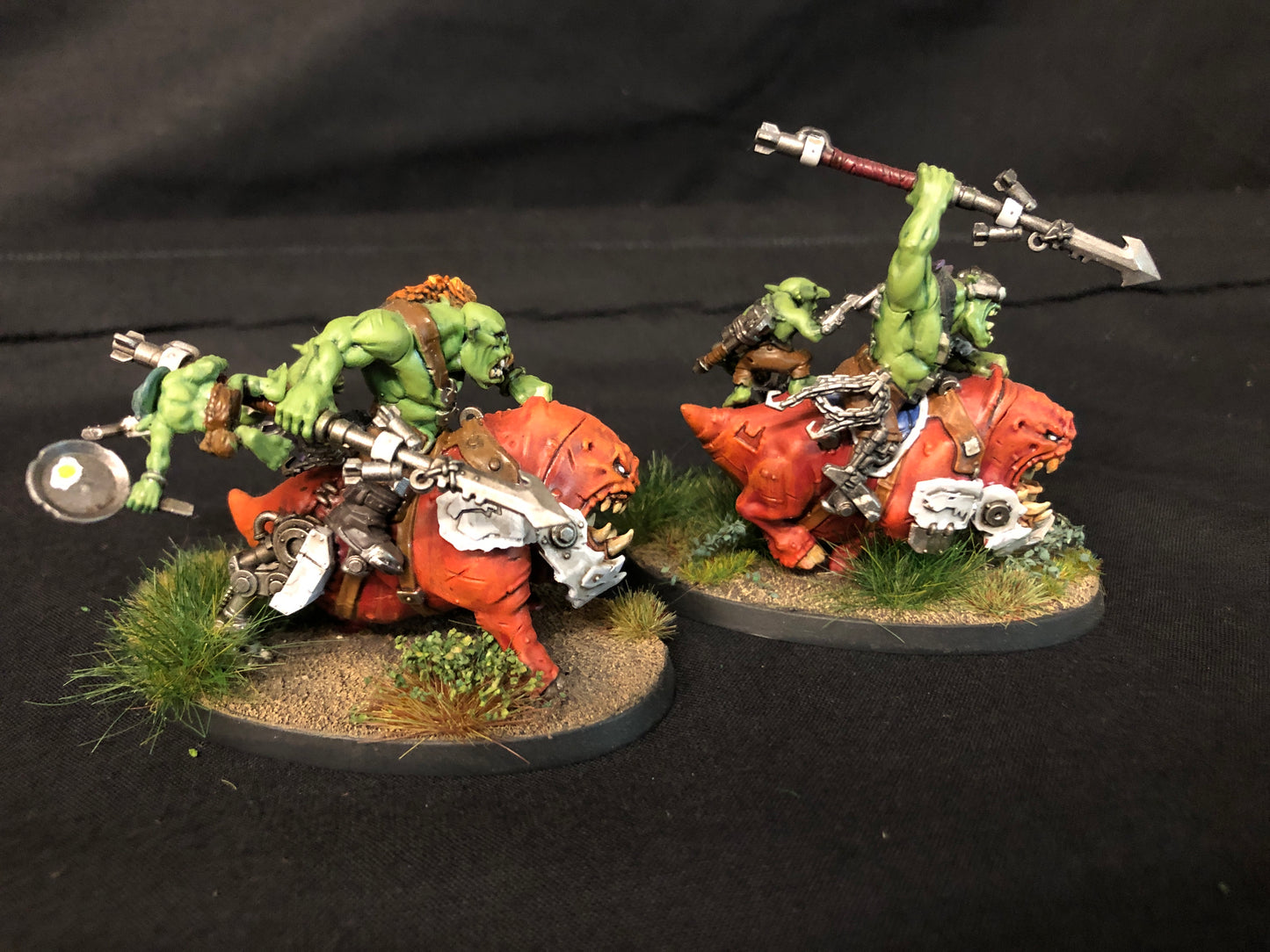 4x Squighog Boyz #788 Well Painted Orks Warhammer 40k