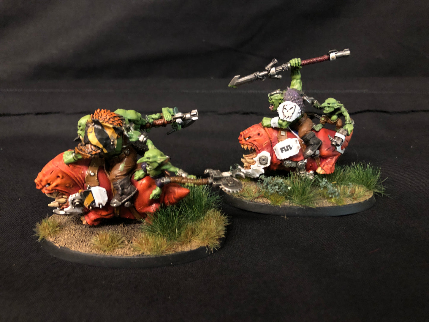 4x Squighog Boyz #788 Well Painted Orks Warhammer 40k