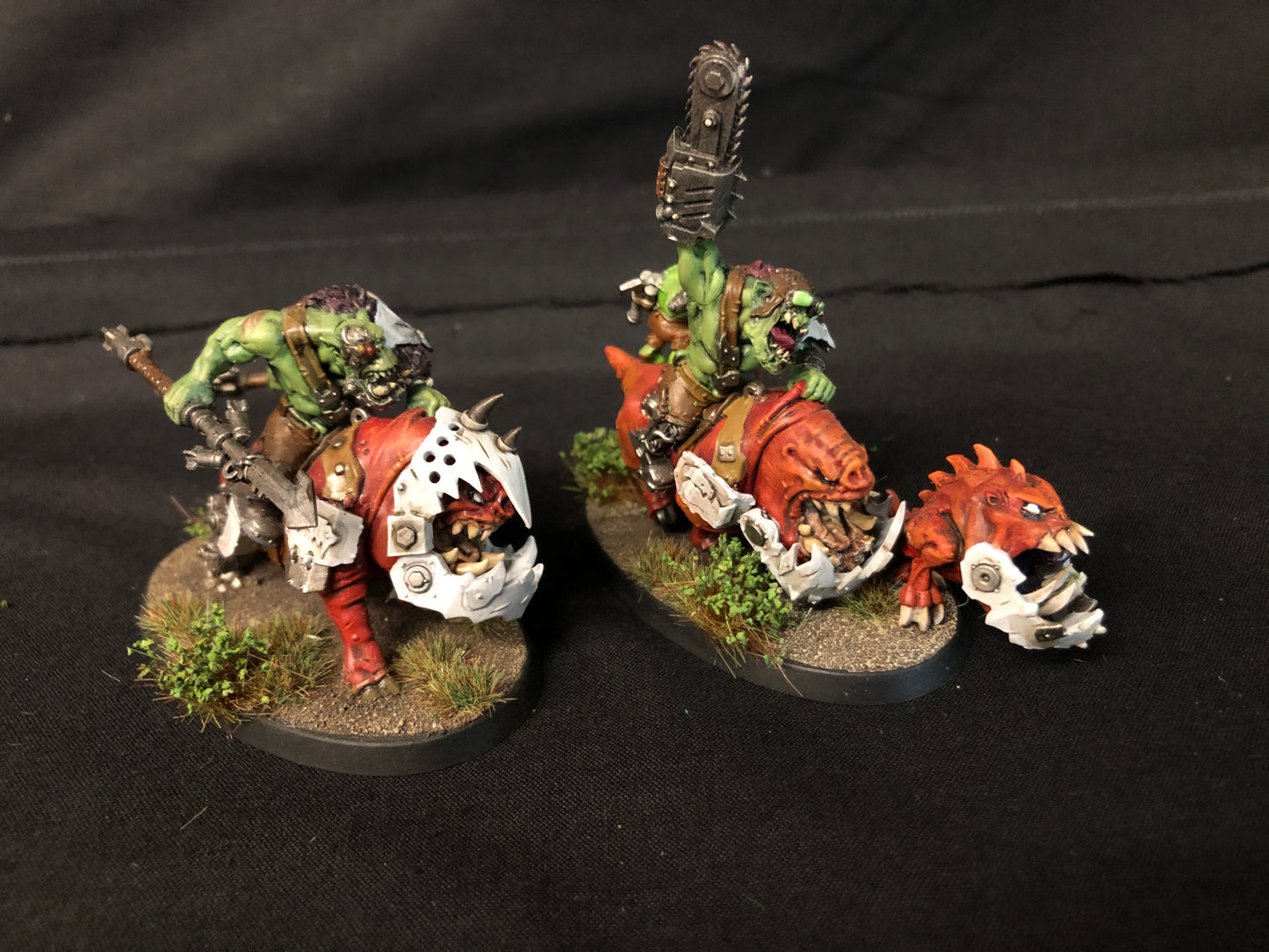 4x Squighog Boyz #786 VERY Well Painted Orks Warhammer 40k