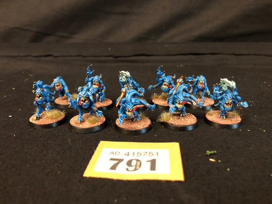 10x Blue Horrors #791 Well Painted Disciples of Tzeentch AOS Warhammer 40k