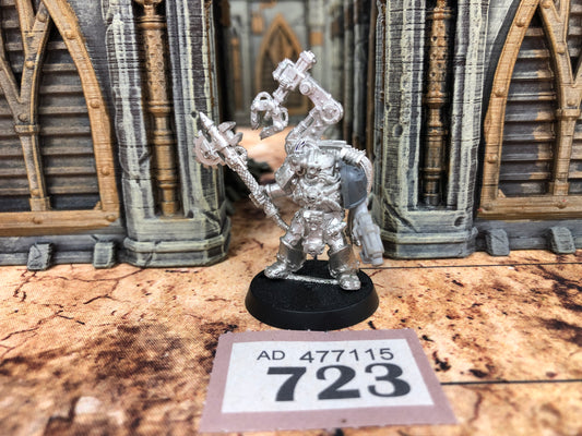 OOP Metal Tech Marine #723 Space Marines Warhammer 40k