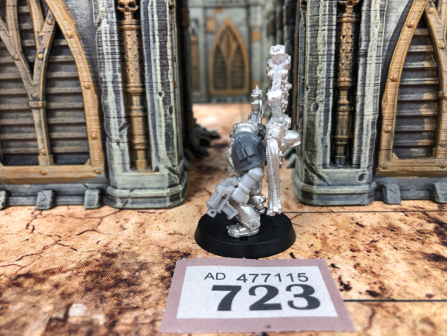 OOP Metal Tech Marine #723 Space Marines Warhammer 40k