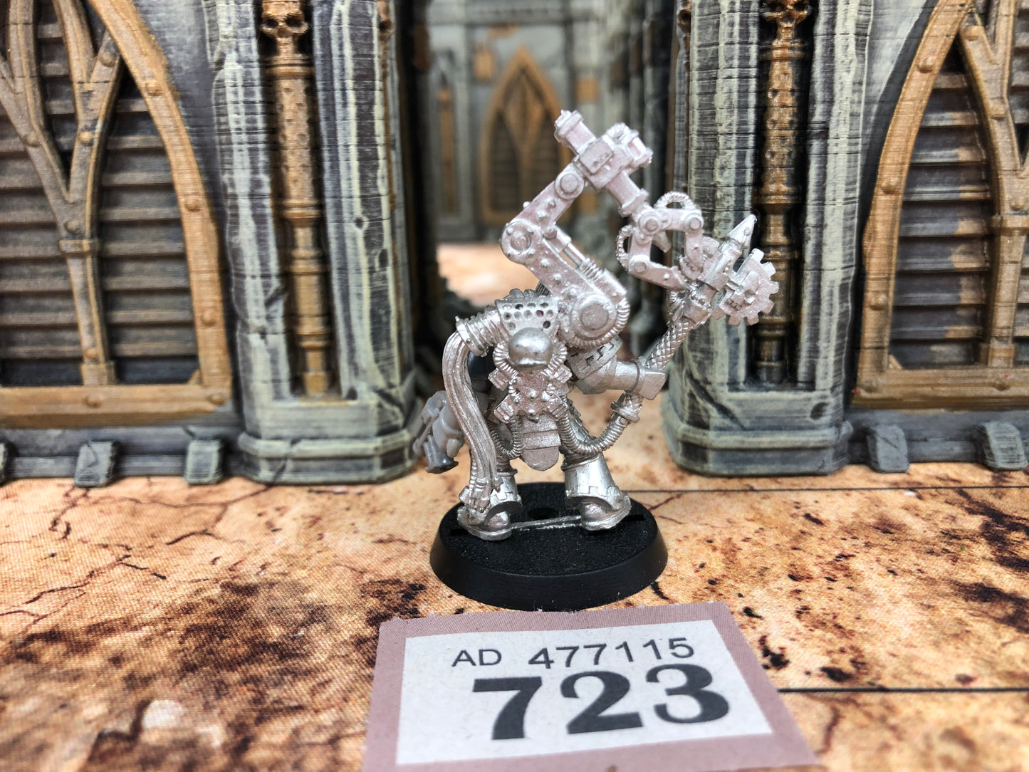 OOP Metal Tech Marine #723 Space Marines Warhammer 40k