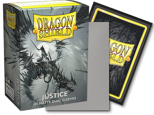 Dragon Shield Matte Dual Sleeves Standard Size - Justice (100)