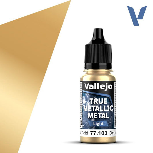 Vallejo True Metallic Metals - Imperial Gold (Light)