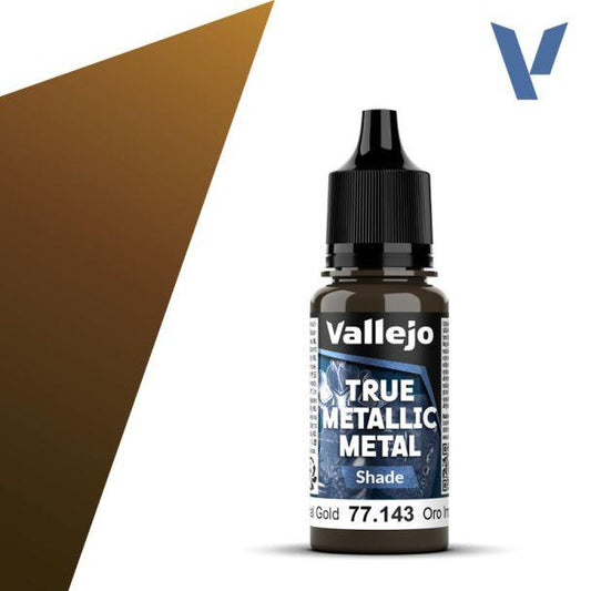 Vallejo True Metallic Metals - Imperial Gold (Shade)